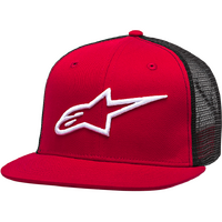 Alpinestars Corp Trucker Hat - Red/Black - OS
