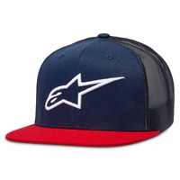 Alpinestars Corp Trucker Hat - Navy/Red - OS