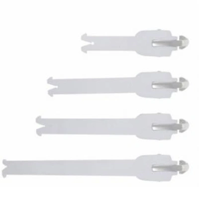Alpinestars Strap Set for Tech 8  RS - White - OS
