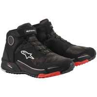 Alpinestars CR-X Drystar Riding Shoes - Black/Camo/Red