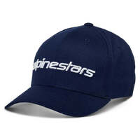 Alpinestars Linear Hat - Navy/White