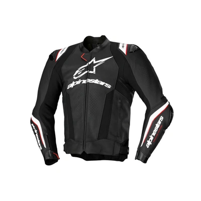 Alpinestars Missile V3 Ignition Leather Jacket - Black White