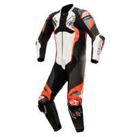 Alpinestars Atem V4 1 Piece Leather Suit - White/Black/Red