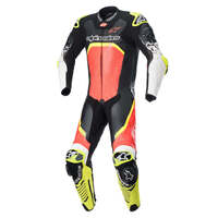 Alpinestars GP Tech V4 1 Pc Leather Suit - Black/Red/Yellow