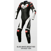 Alpinestars Womens Gp Plus Suit - 1 Pce - Black/White/Red