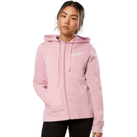 Alpinestars Womens Ageless Chest Hoodie - Pink/White