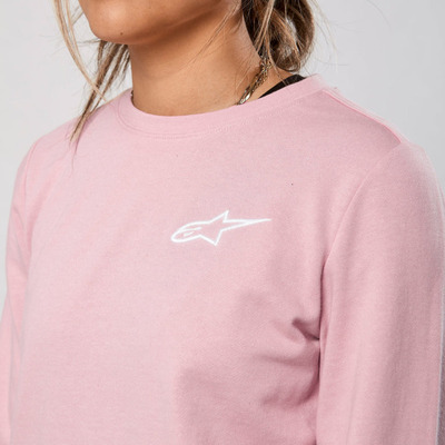 Alpinestars Womens Crew Fleece - Pink