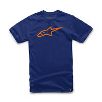 Alpinestars Ageless Tee - Navy/Orange