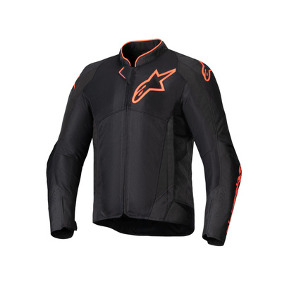 Alpinestars Viper Air V4 Jacket - Black/Fluro Red