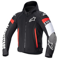 Alpinestars Zaca Air Jacket - Black/White/Fluro Red