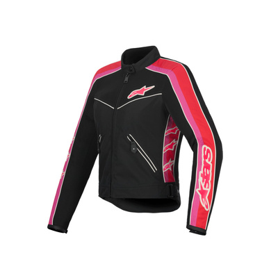 Alpinestars T Dyno Air Womens Jacket - Black/Bright Red/Fuchsia
