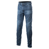 Alpinestars Argon Slim Fit Technical Denim Jeans - Mid Blue