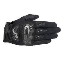 Alpinestars Stella SMX-2 Air Carbon V2 Black Leather Gloves
