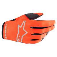 Alpinestars Youth Radar Gloves - Orange/Black
