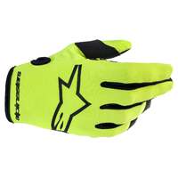 Alpinestars Youth Radar Gloves - Yellow/Black