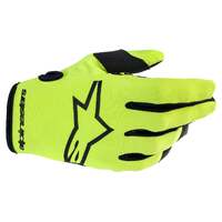 Alpinestars 2023 Youth Radar Gloves - Yellow/Black