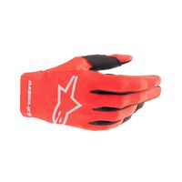 Alpinestars 2024 Youth Radar Gloves - Red/Silver