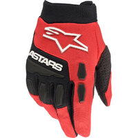 Alpinestars 2024 Youth Full Bore Gloves - Red/Black