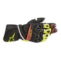 Alpinestars GP Plus R V2 Leather Gloves - Black/Yellow/Red