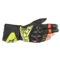 Alpinestars Gp Tech V2 Gloves - Black/Fluro Yellow/Fluro Red