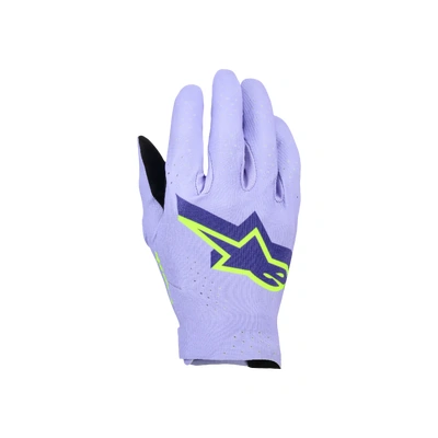 Alpinestars 2026 Supertech MX Gloves - Lavender/Fluro Violet/Yellow