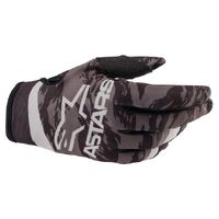 Alpinestars 2022 Radar Black Grey Camo Gloves