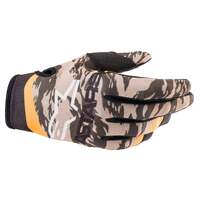 Alpinestars Radar Gloves - Military Green/Sand/Camo/Tangerine