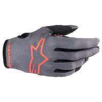 Alpinestars Radar Gloves - Magnet/Neon Red