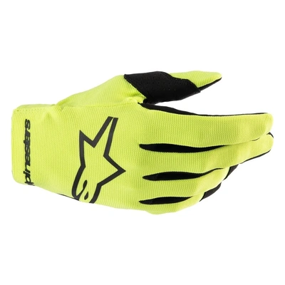 Alpinestars 2027 Radar Gloves - Fluro Yellow Black