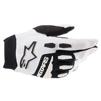Alpinestars 2022 Full Bore White Black Gloves