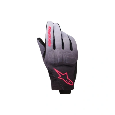 Alpinestars Ladies Reef V2 Gloves - Grey/Black/Fluro Pink