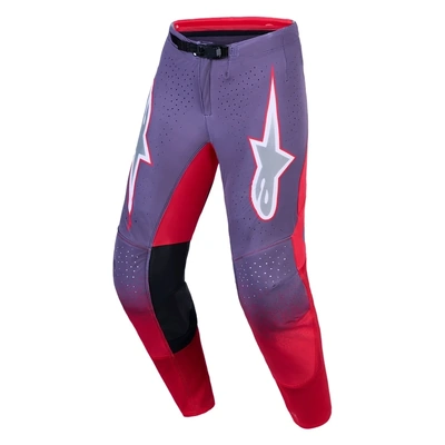 Alpinestars 2027 Supertech Hiten AFD Pants - Graystone Fluro Red Light Lilac