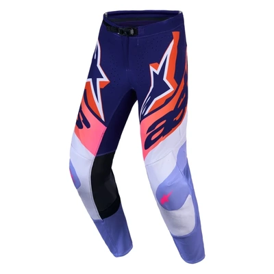 Alpinestars 2027 Supertech Dyna Pants - Light Violet Deep Purple Fluro Pink