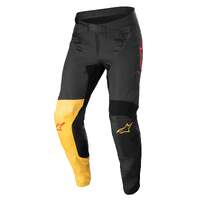 Alpinestars Supertech Blaze Pants - BlackYellow/Fluro Red