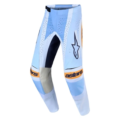 Alpinestars 2027 Techstar Maven Pants - Dust Blue Tangerine Black