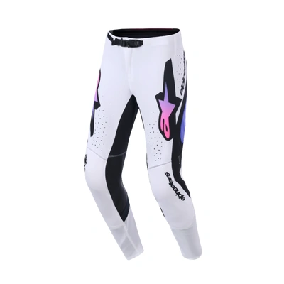 Alpinestars 2026 Supertech Pro Vista MX Pants - White/Purple/Black
