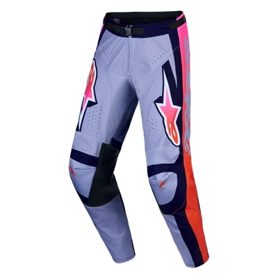 Alpinestars 2027 Racer Air Hunt Pants - Light Violet Deep Purple Fluro Pink
