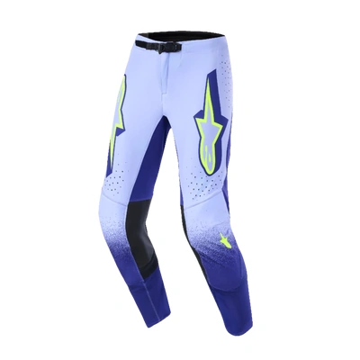 Alpinestars 2026 Supertech Scenz MX Pants - Purple/Fluro Yellow