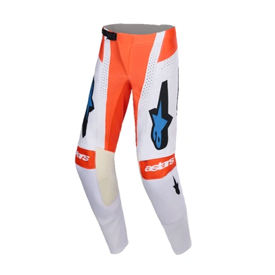Alpinestars 2026 Techstar Knif MX Pants - Light Grey/Fluro Orange/Black