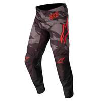 Alpinestars Racer Tactical Pants - Black/Grey Camo/Fluro Red