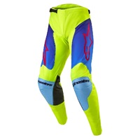 Alpinestars 2024 Racer Hoen Pants  - Fluoro Yellow/Blue/Navy