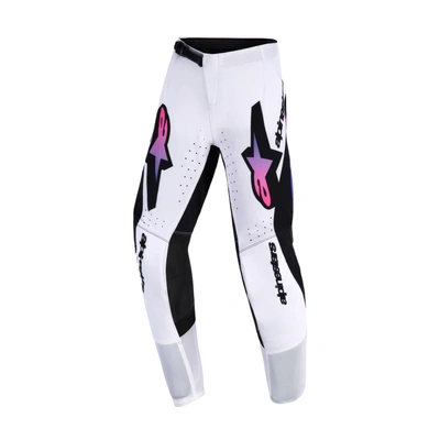 Alpinestars 2026 Youth Supertech Vista MX Pants - White/Purple/Black