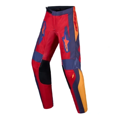 Alpinestars 2027 Youth Fluid Hunt Pants - Fire Red Graystone Hot Coral