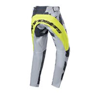 Alpinestars Youth Racer Tactical Grey Camo Yellow Pants