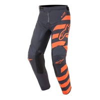 Alpinestars Youth Racer Braap Pant - Anthracite/Fluro Orange/Sand