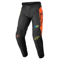 Alpinestars 2022 Youth Racer Compass Pants - Black/Yellow/Coral