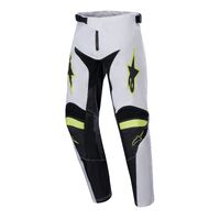Alpinestars 2024 Youth Racer Lucent Pants - White/Red/Fluro Yellow