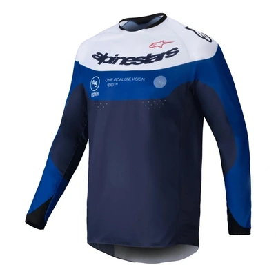 Alpinestars 2027 Pro-Dura Jersey - Navy Bright Blue White
