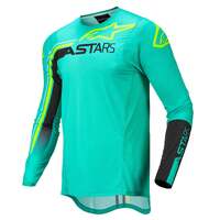 Alpinestars Supertech Blaze Jersey - Past Green/Black/Fluro Yellow