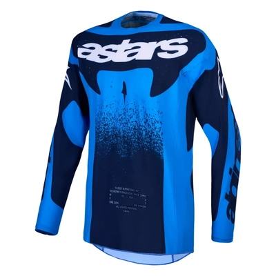 Alpinestars 2027 Techstar Swan Jersey - Ucla Blue Deep Blue